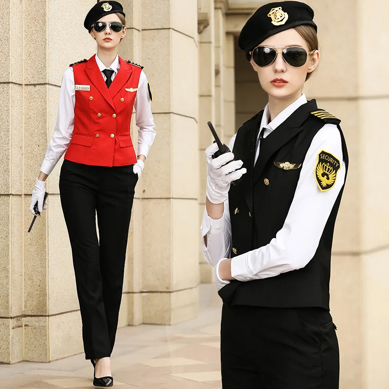 
Prison Guard Uniform Security Uniform Waistcoat Security Vest Accessories For Uniform 
