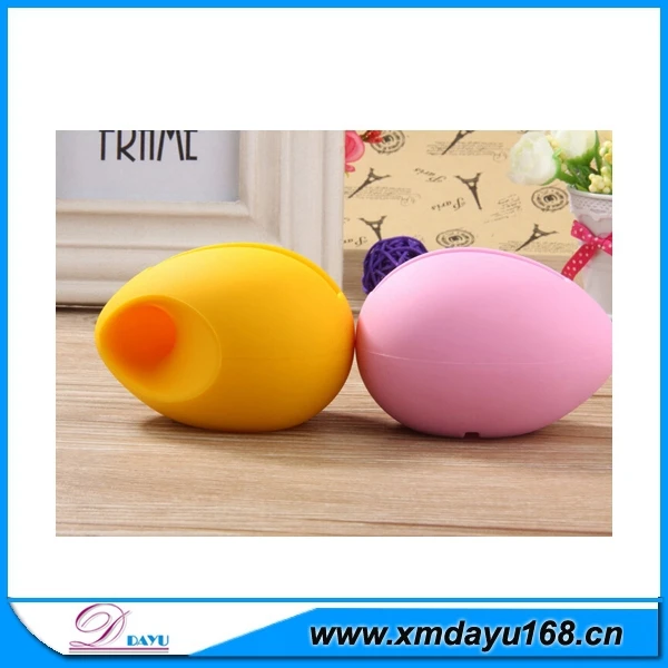 egg shaped silicone mini portable amplifier speaker