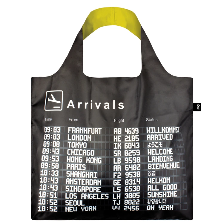 
Custom Logos Boutique Eco-Friendly Reusable Large Foldable Polyester Shopping Bag 