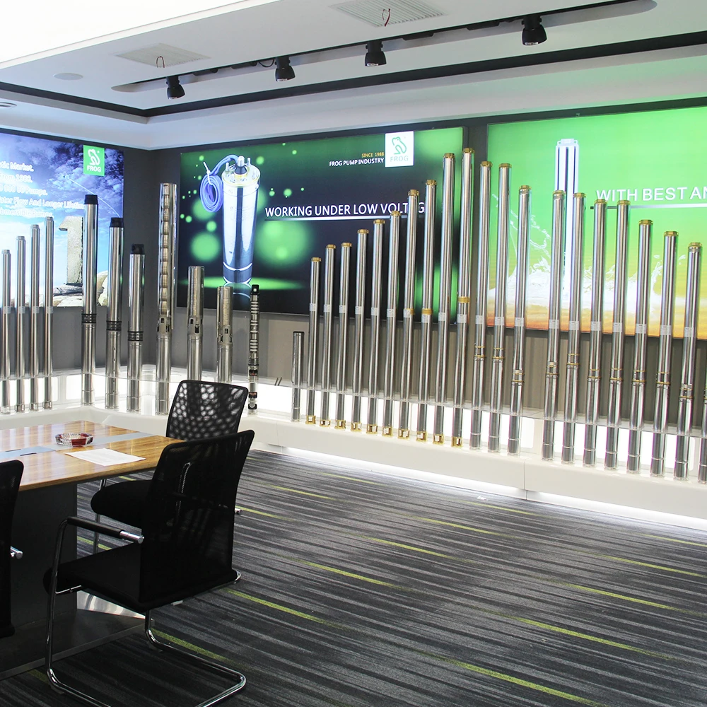 Chinese cast iron electric 300 watts 500w 2 inch diameter deep well screw pump water pump submersible pumps