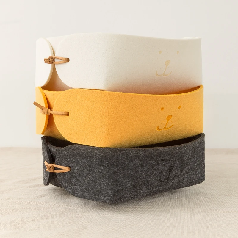 Free Sample Low Freight Cost Felt Desk Organizer