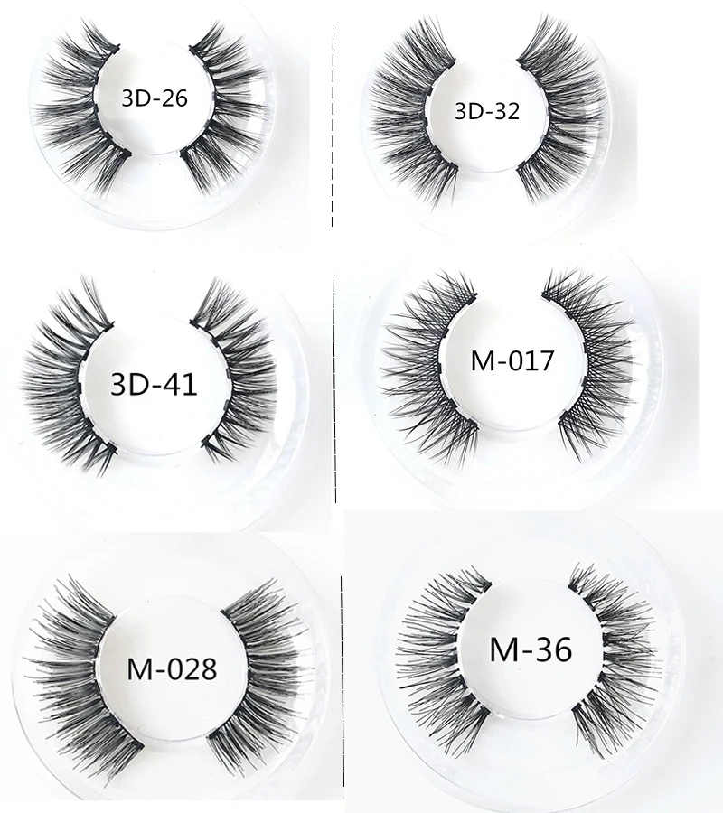 
Handmade natural long full strips magnetic lashes new design magnetic eyeliner eyelash 