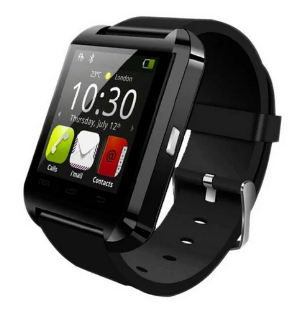 
2018 Factory U8 smart watch with silicone strap have SIM card camera for Android 4.4 Call/SMS Reminder u8 smart wrist watches 