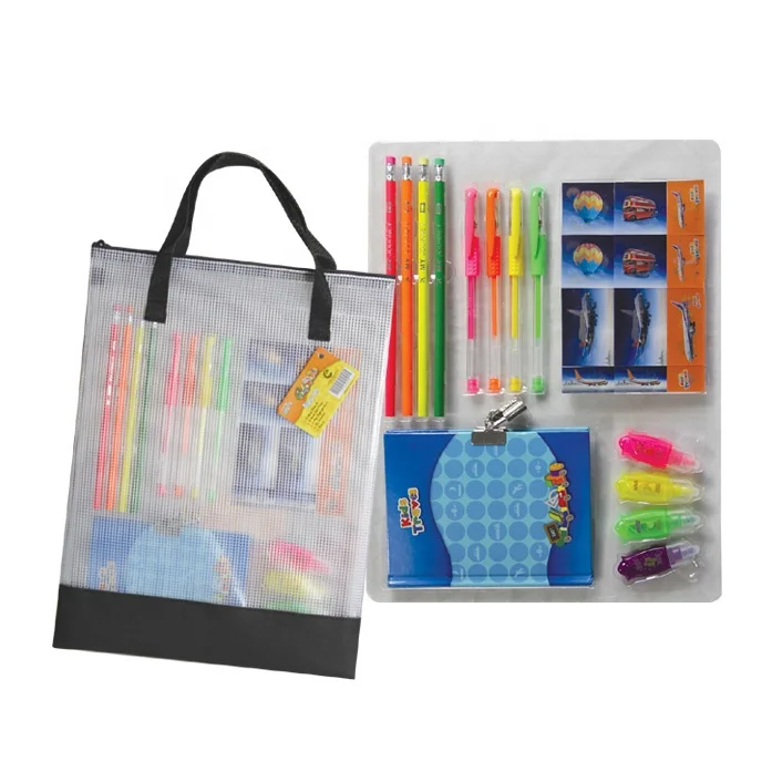 cartoon cute best funny kids school stationery kit