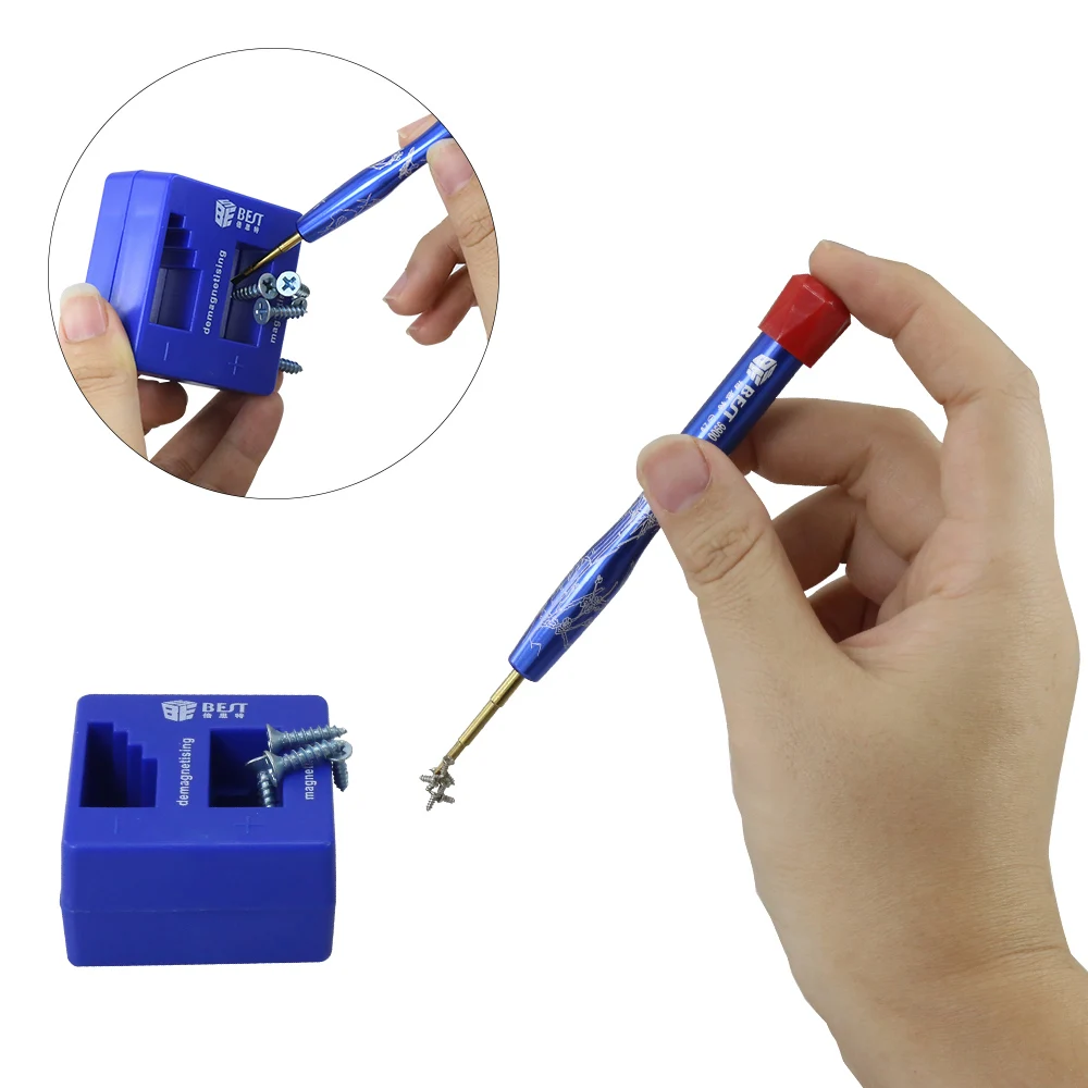 BESTOOL BST-016 New Arrival High Quality Factory Direct New 2 in 1 Magnetizer Demagnetizer Tool Screwdriver Magnetic