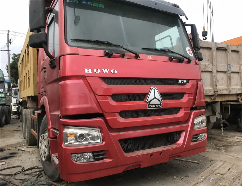 Used howo sinotruck 6x4  8x4 dump truck 30 ton secondhand 10 wheeler dump truck dimensions