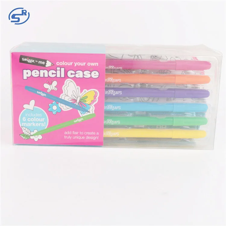 Sunrise School Cute Color Multi Functional Girls Custom Color Pencil Box
