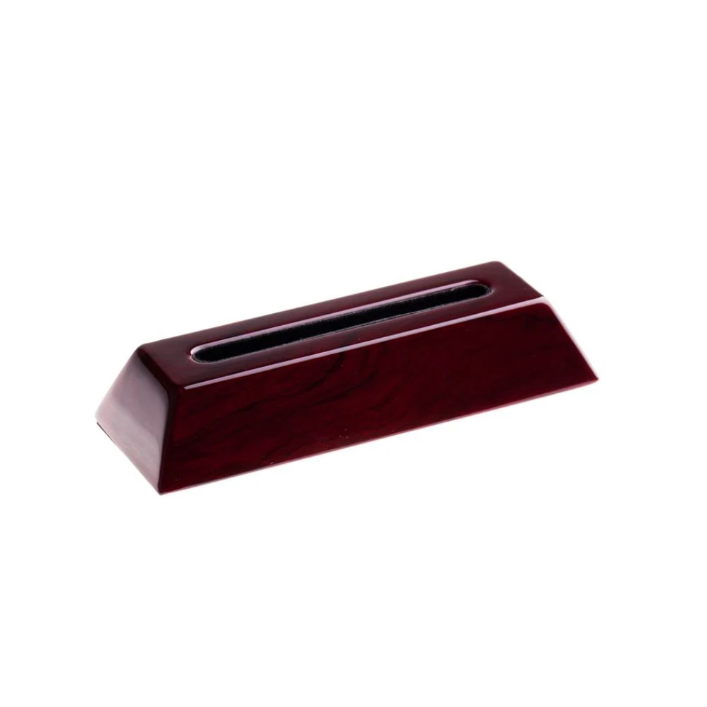 6 lights Red Wooden LED light base for 2D acrylics or crystals