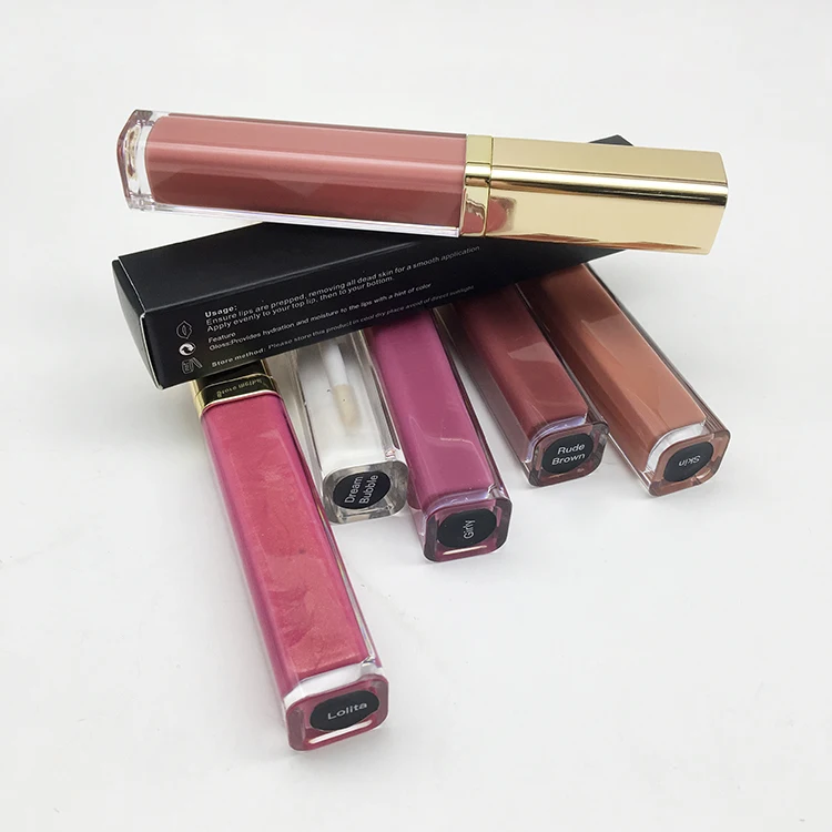 
inventory fast dispatch lip gloss mutli colors to choose high quality oem 