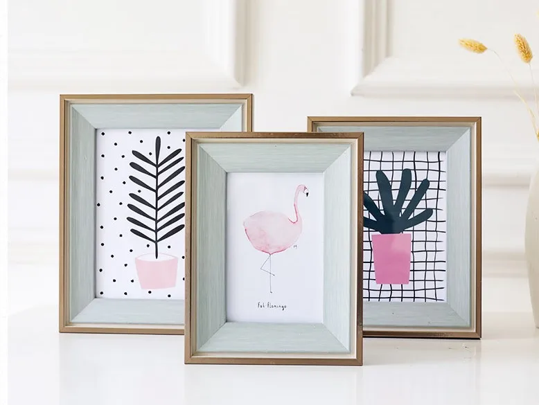 new fashion plastic Tabletop Decoration ornate picture frames