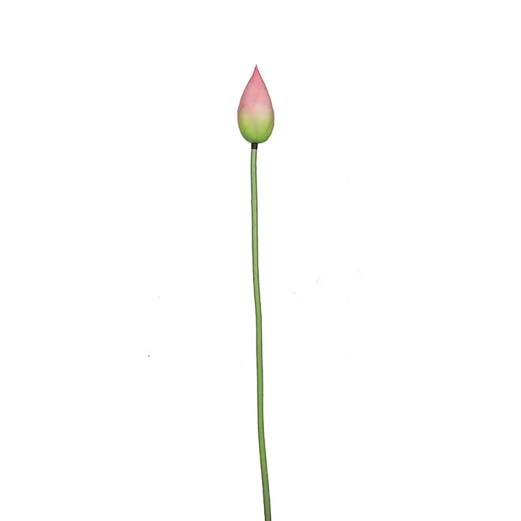 Wholesale artificial eva flower single 93cm high lotus bud stem flower