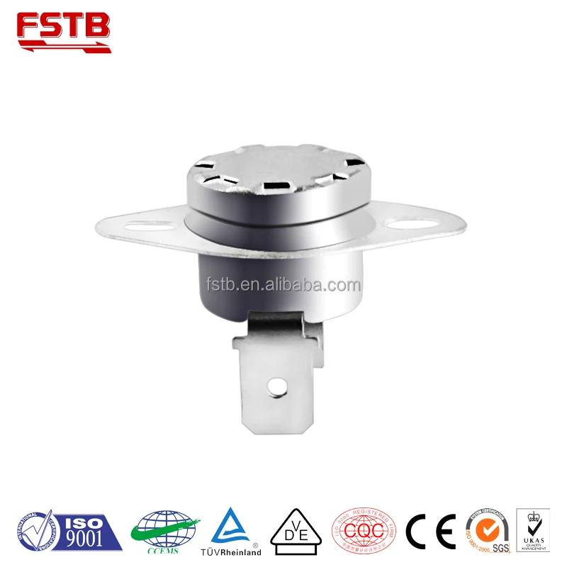 FSTB ksd301 tuv safety cut out Manual thermostat 10a 250v