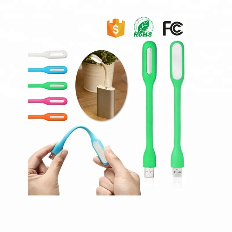 Mini Flexible LED USB Light Lamp Portable For Power Bank Computer PC Notebook