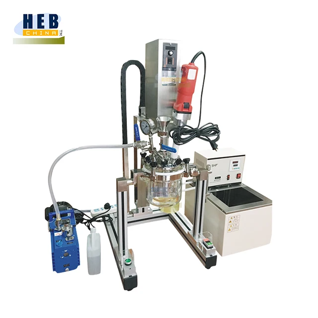 Cosmetic lab mixing and reaction manufacturing equipment for sale