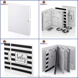 Custom printrd Blue Embossed Logo PU Notebook With Elastic Pen holder