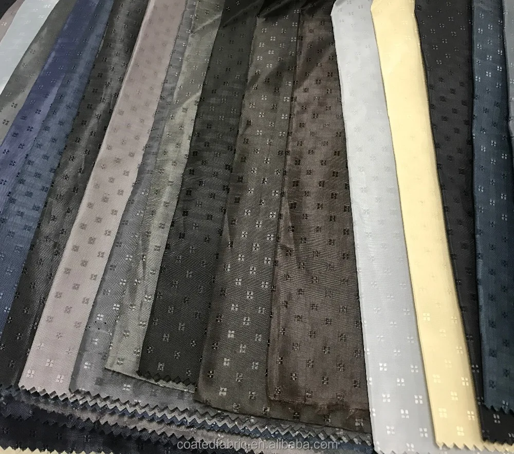 100% полиэстер Moon Dobby Подкладка Тафта Ткань для сумок