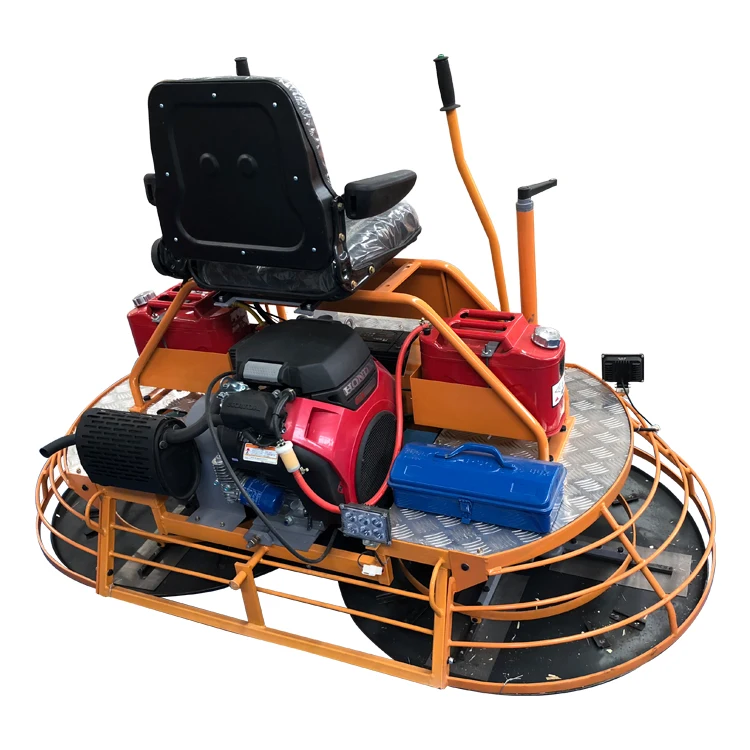 GX690 gasoline ride on concrete power trowel machine for sale with 8 blades