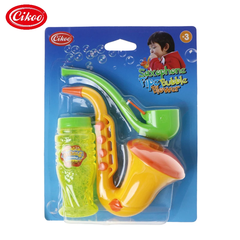 New Designed Toys for Kids Wholesale Soap Bubble Toy Saxophone Bubble Blower