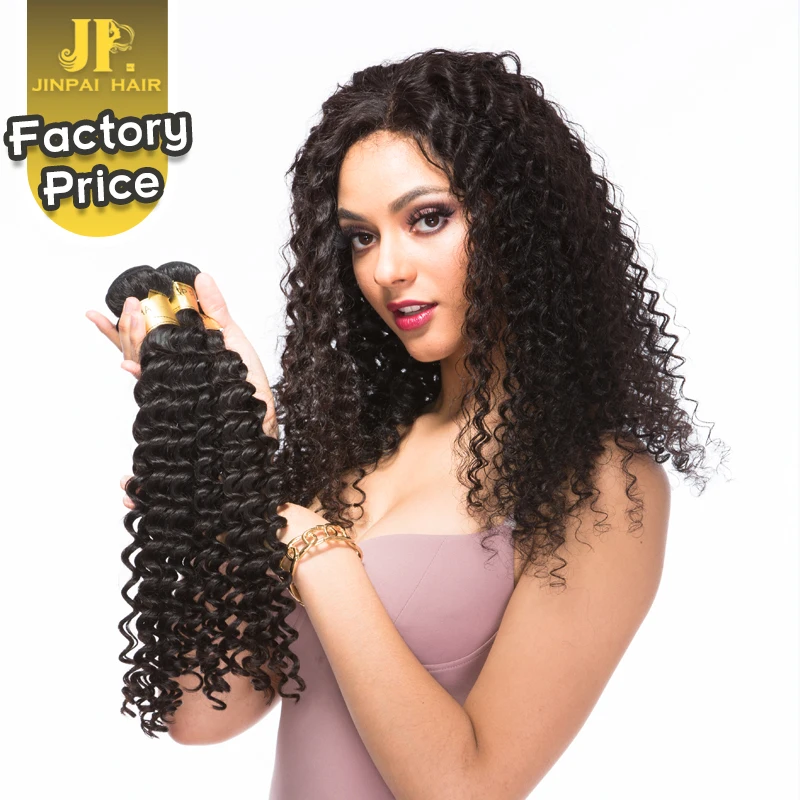 JP Hair Deep Wave 2020 Unprocessed Excellent Amazing Indian Hair,deep wave cuticle aligned indian virgin hairr extension vendors