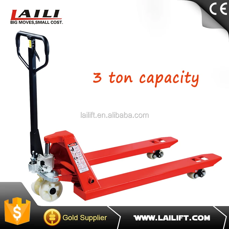 
2500kg hand pallet truck/2.5 ton hand pallet trolley 