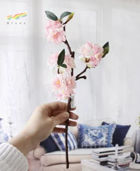 Artificial fake japanese cherry blossom tree branch for sell home wedding  decoration wholesale