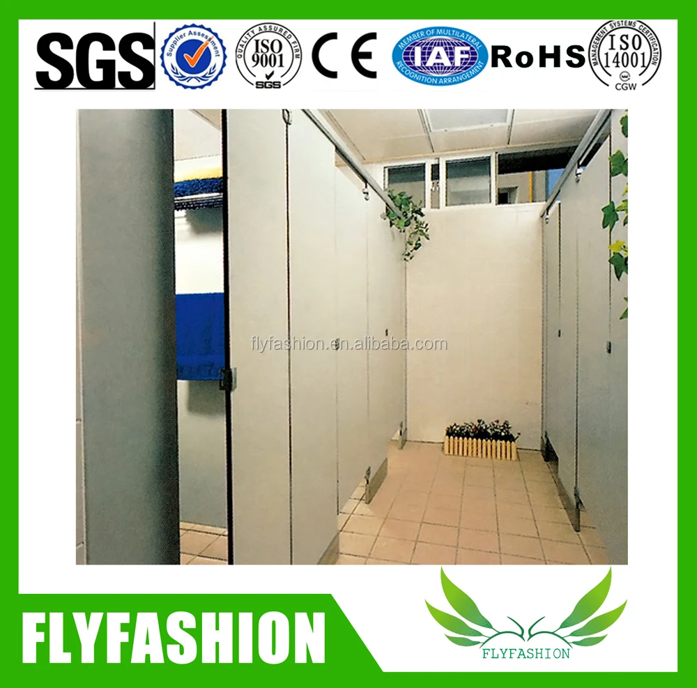Flyfashion Waterproof Partition Board/Bathroom parts/ Toilet Cubice Partition