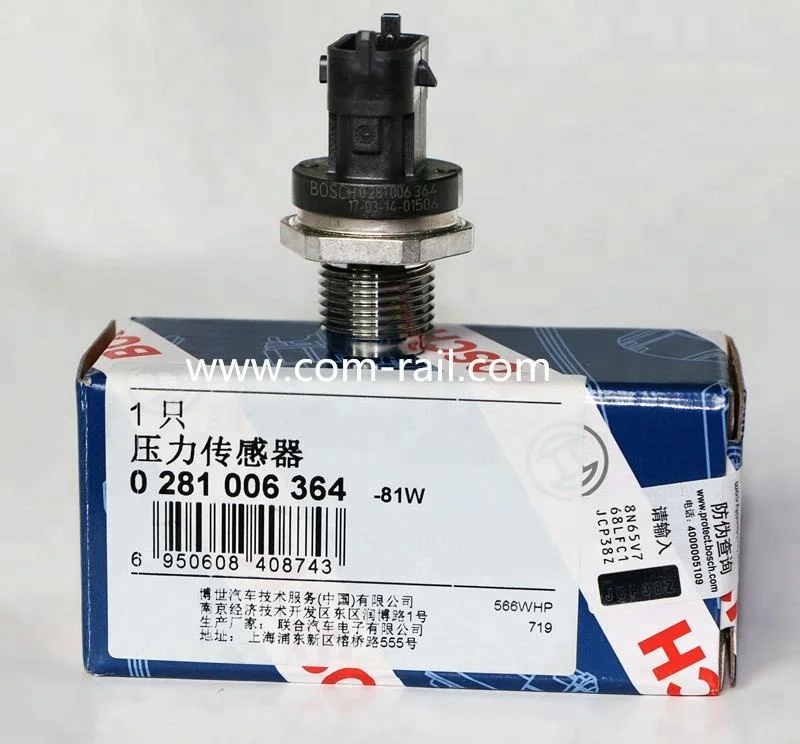 Original fuel rail pressure sensor 0281002425, 0281006364,0281002937