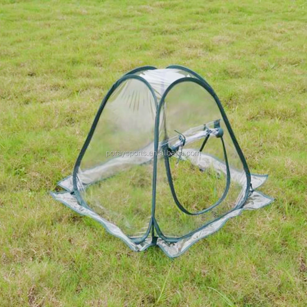 Poray pop up mini pvc greenhouse plant cover for flowers and succulent plants