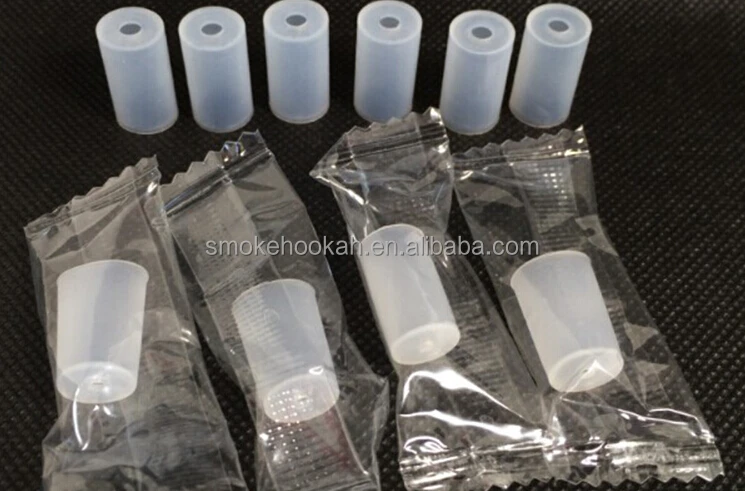 Bulk packing colorful disposable silicone drip tip, ego ce4 caps cover, mouthpieces vape test tips tester drip tip