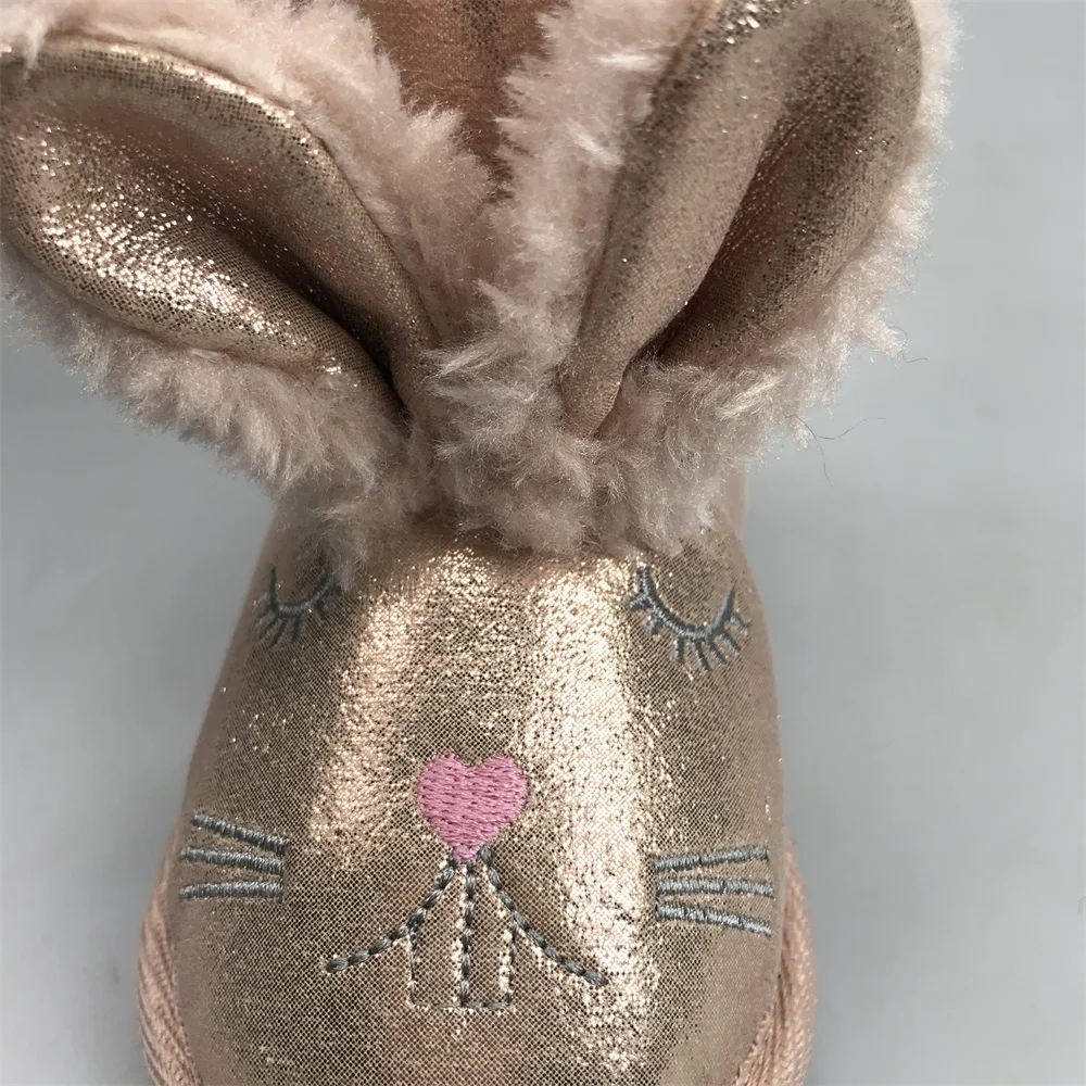 Manufacture Pretty Cartoon Kids Winter Warm Boots