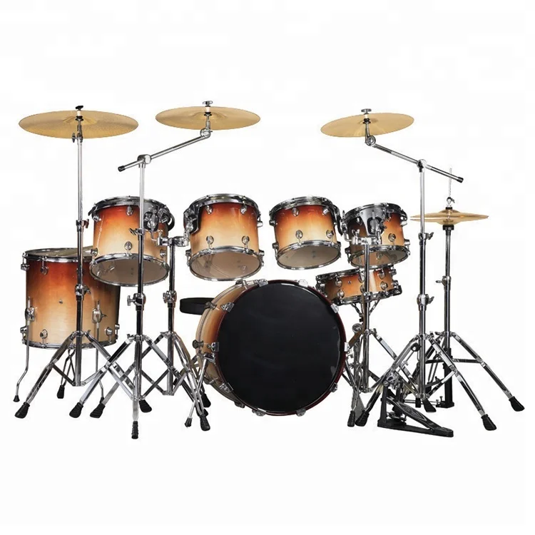 Wholesale Cheap Professional Drum Set 7 PCS Drum Set Painting Drum set