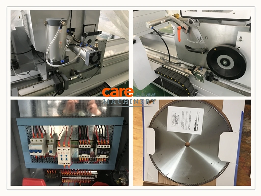 LJZ2 Double Head Aluminum Window Making Machine