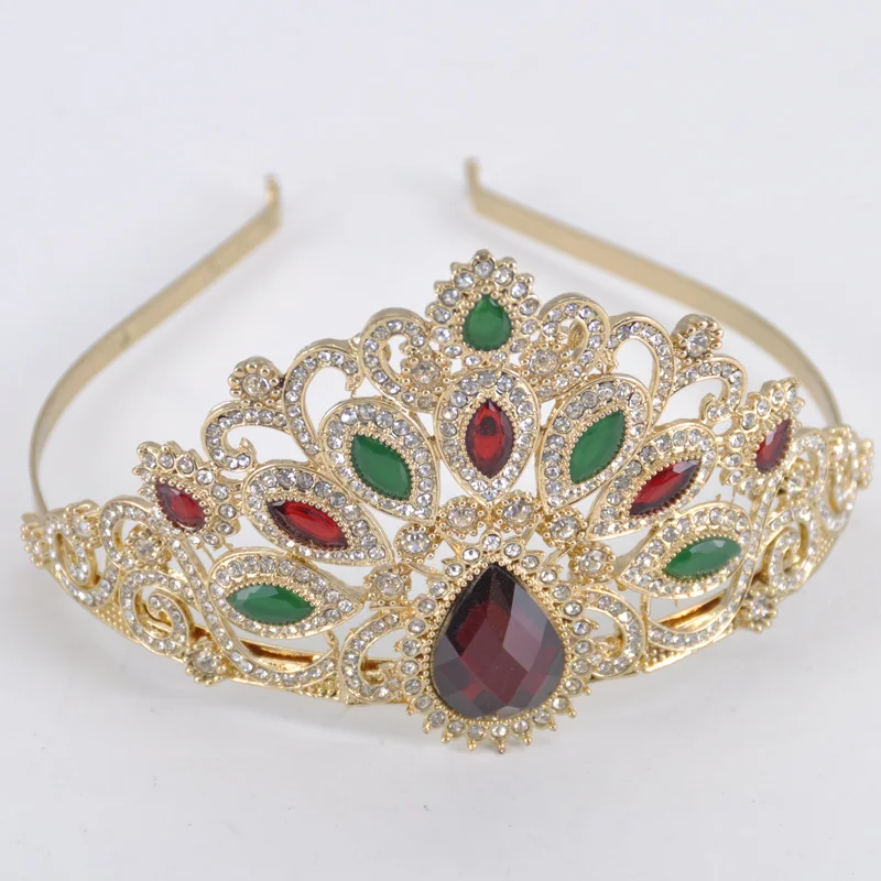 Wedding Crown Queen Bridal Tiaras Bride Jewelry Headband Wedding Accessories Diadem Luxury Hair Ornaments