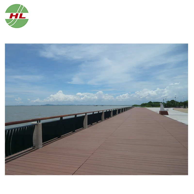 Техника и инженерных полы тип открытый wpc полимерного Композита Настил