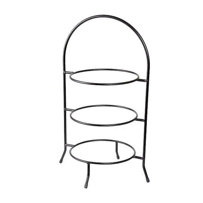 Tiered Serving 3 Tier food Server Plate Stand Iron Afternoon Tea Cake Rack Display