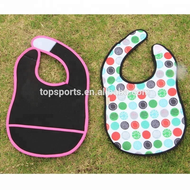 Free Sample Neoprene adult plastic bibs Baby bibs Kids