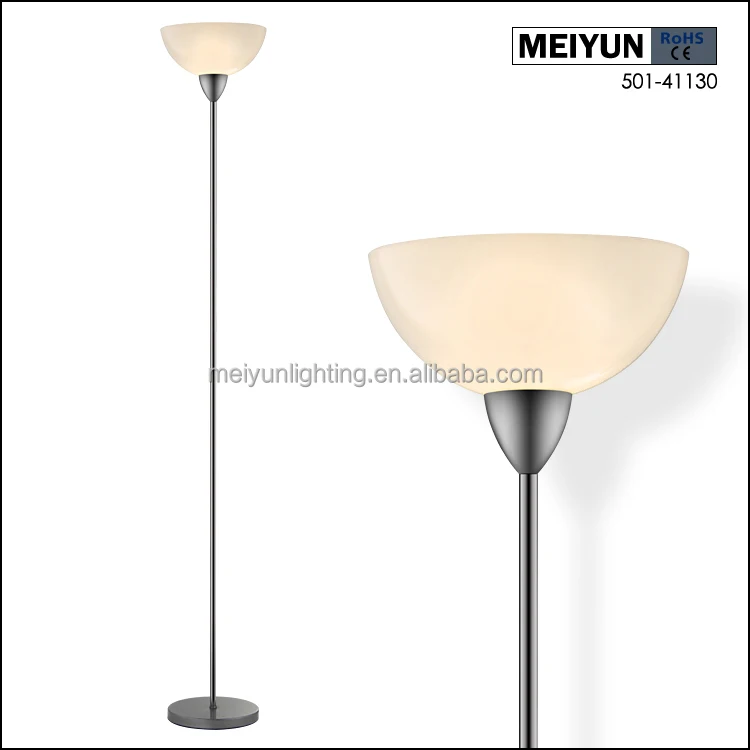 Industrial Floor Lamp Dimmable Standing lamp with Adjustable Reading Lamp, Energy-Saving LED Bulbs, Floor Lamp for Living Room