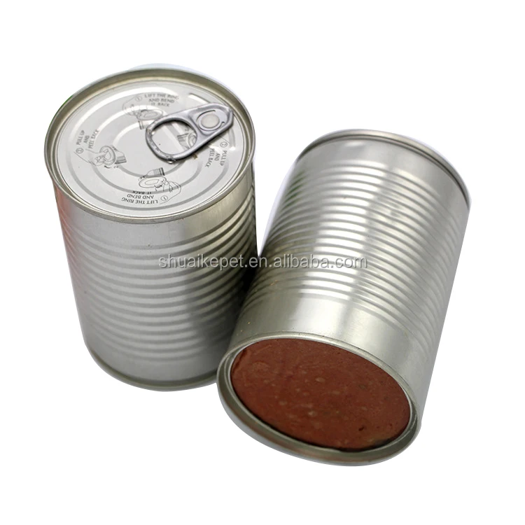 Nutritious OEM Food Factory Cat Dog Pet Wet Food Canned