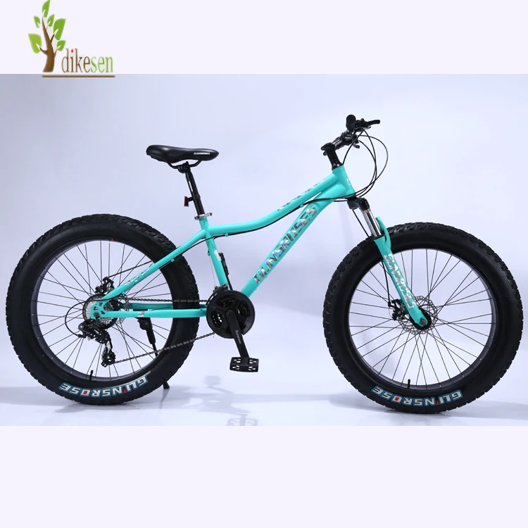 26 inches bmx freestyle comfortable saddle FAT TIRE SNOW  bicycle  21 speed SPOKE TIRE Dikesen import company