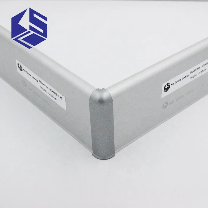 High quality modern style anodize aluminum floor plinth