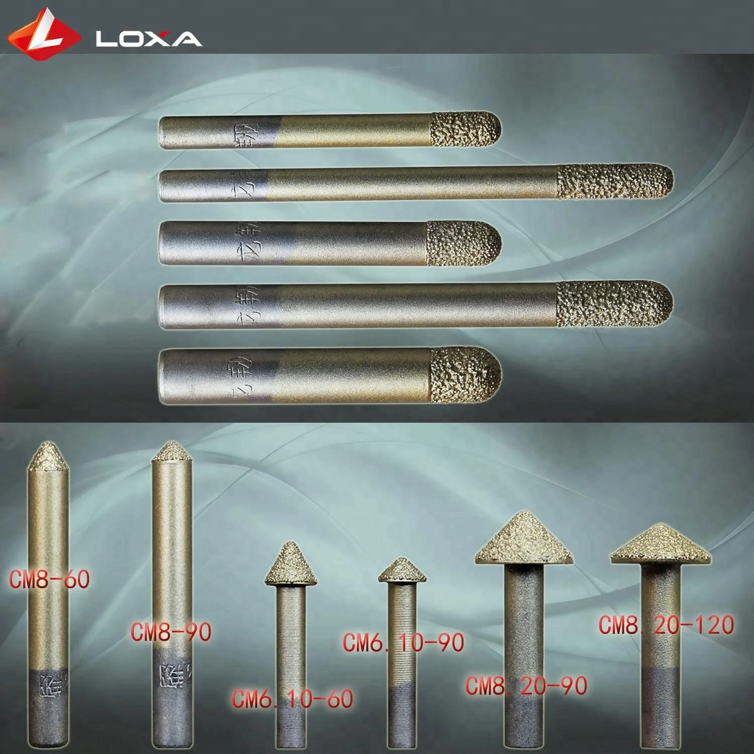 High Quality Stone Cutting Router Bits Sharpening Milling Cutter