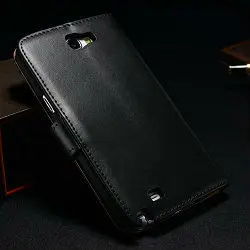 роскоши случае для n7100, кошелек кожаный чехол для samsung galaxy note 2, для galaxy note 2 случае