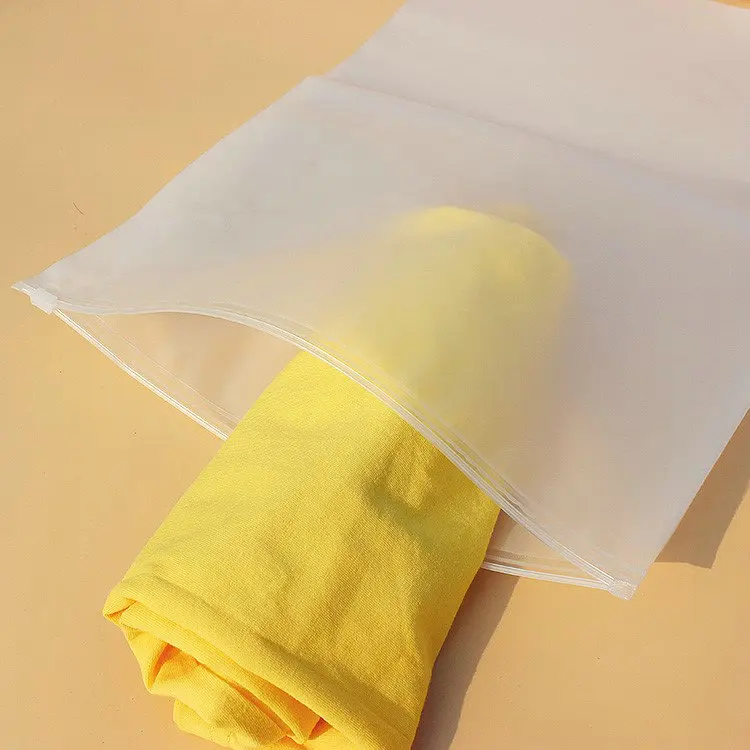 
Frosted OEM plastic eva swimwear bag/ underwear packaging bags with zipper 