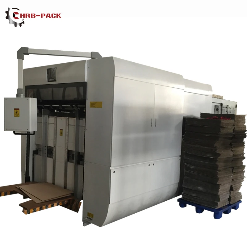 New AUto Feed Die Cutting Creasing Machine with Automatic Stripping for Die Cutting