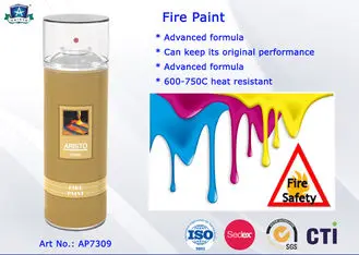 Silicone Resin Fireproof Paint Spray 650 ~ 700 Centigrade Fire Paint
