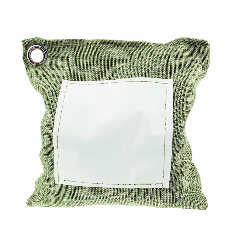 OEM Sewn Label Car Bamboo Charcoal Air Freshener Bag