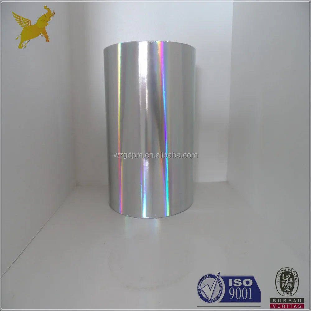 71gsm wet strength Vacuum Metallized paper with embossed