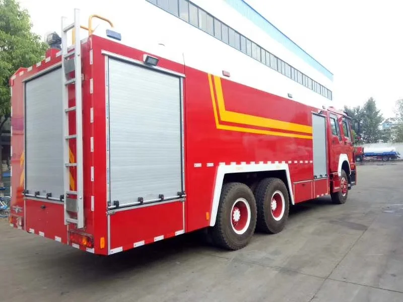 Sinotruck Howo 6x4 пожарная машина/пожарная машина, дизельный двигатель, грузовики на продажу