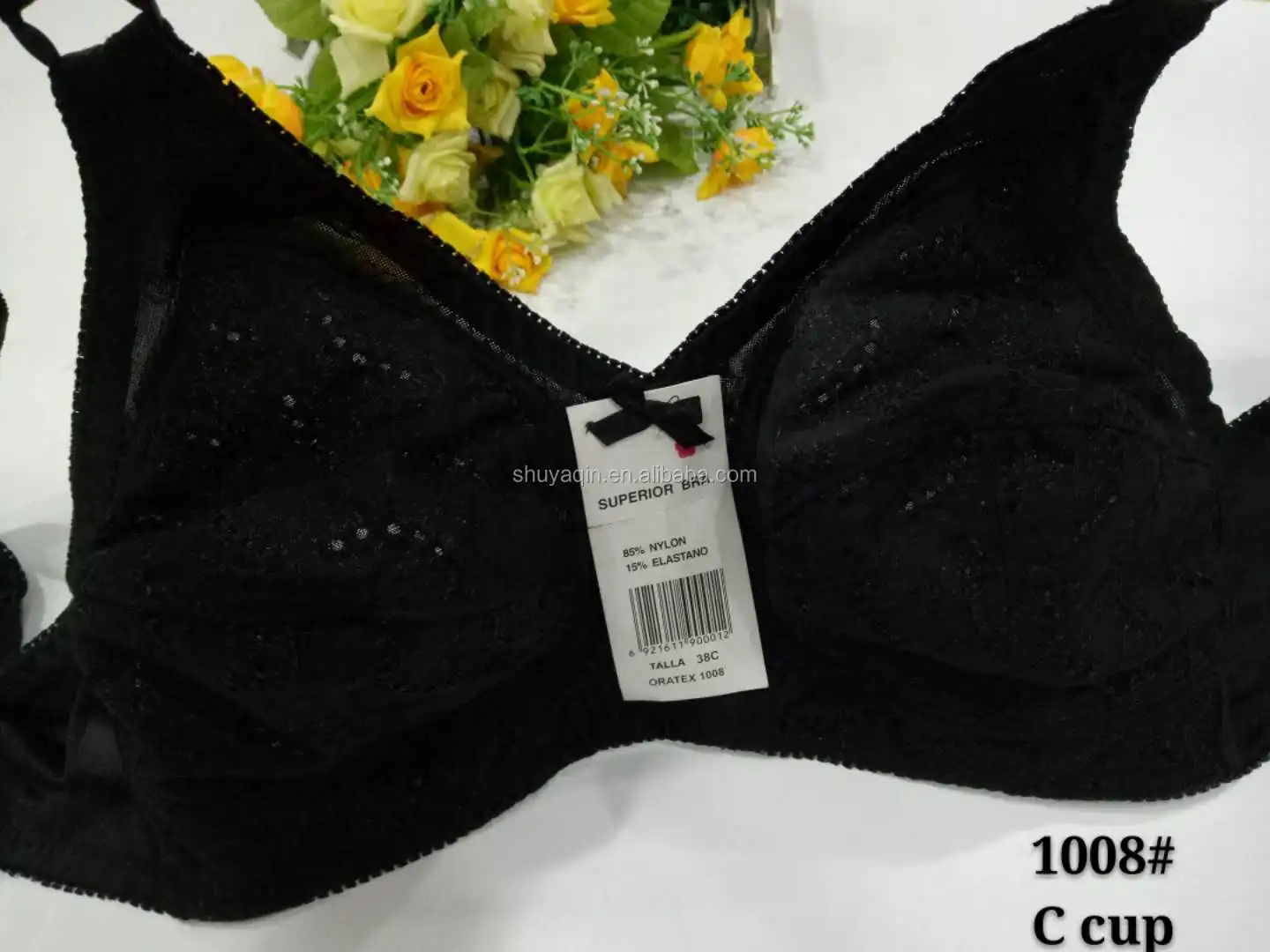 1008 women underwear C/D cup thin bra ladies iron free/wireless women big cup size bras