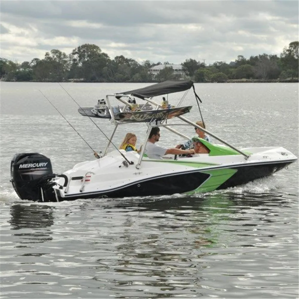 2018 CE proved New Brand Tour Fishing Vessel for Sale fiberglass speedboat for family